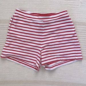 Tuckernuck Jojo Shorts in Red/White